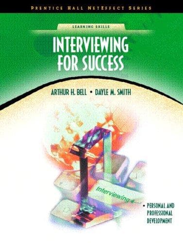 Tapa de Interviewing for Success (NetEffect Series) (NetEffect Series)