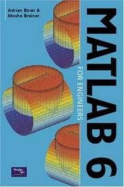 Tapa de MATLAB 6 for engineers