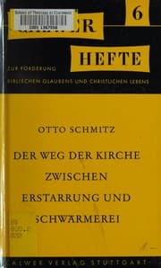 Tapa de Der Weg der Kirche zwischen Erstarrung und Schwärmerei