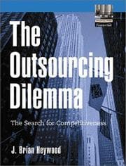 Tapa de The outsourcing dilemma