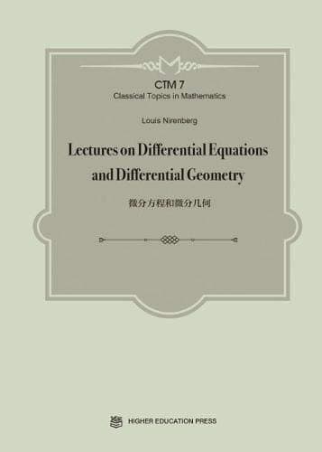 Tapa de Lectures on Differential Equations and Differential Geometry