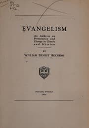 Tapa de Evangelism