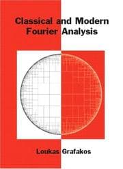 Tapa de Classical and Modern Fourier Analysis
