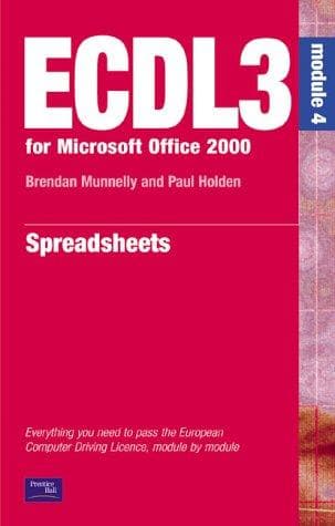 Tapa de ECDL 2000 (ECDL3 for Microsoft Office 95/97)