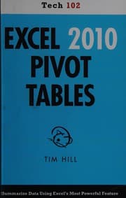 Tapa de Excel 2010 pivot tables