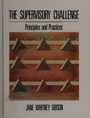 Tapa de The supervisory challenge