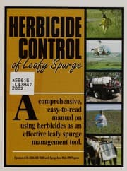 Tapa de Herbicide control of leafy spurge