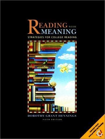 Tapa de Reading with Meaning