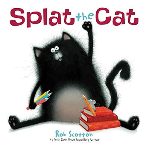 Tapa de Splat the Cat Board Book