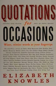 Tapa de Quotations for occasions