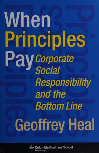 Tapa de When principles pay