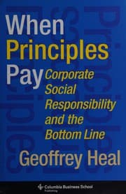 Tapa de When principles pay