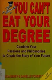 Tapa de You can't eat your degree