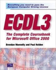 Tapa de Ecdl Office 2000