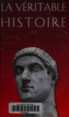 Tapa de La véritable histoire de Constantin