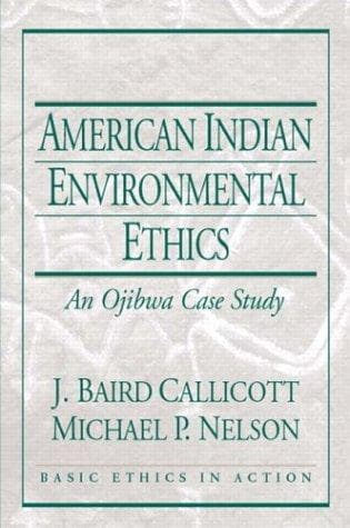 Tapa de American Indian environmental ethics