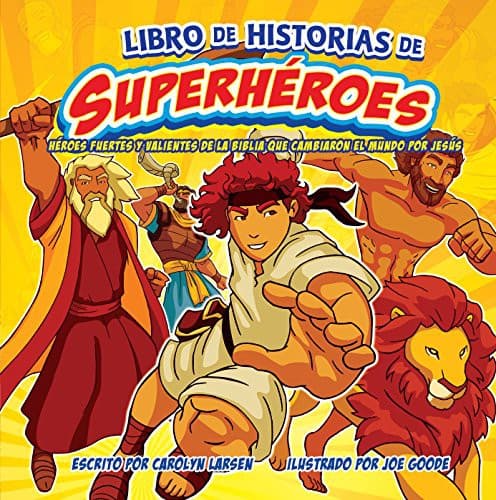 Tapa de Libro de historias de superhéroes