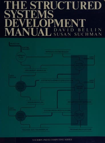 Tapa de The structured systems development manual