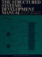 Tapa de The structured systems development manual