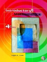 Tapa de Introductory mathematics