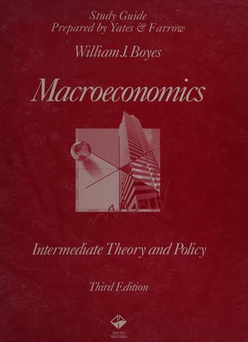 Tapa de Macroeconomics Study Guide