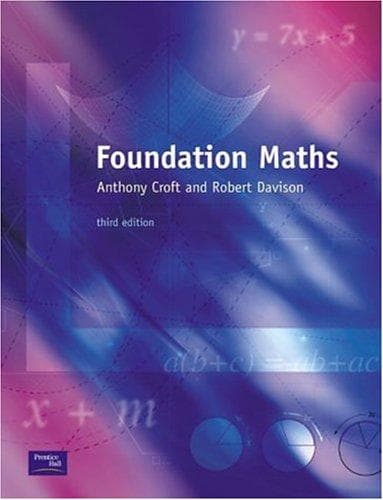 Tapa de Foundation maths