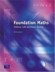 Tapa de Foundation maths