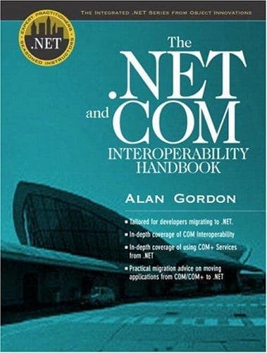 Tapa de The .NET and COM interoperability handbook