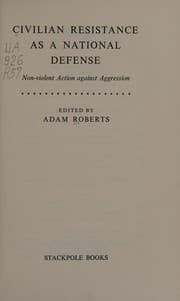 Tapa de Civilian resistance as a national defense