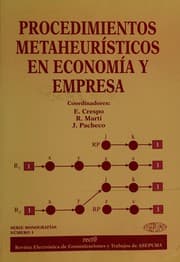 Tapa de Procedimientos metaheurísticos en economía y empresa