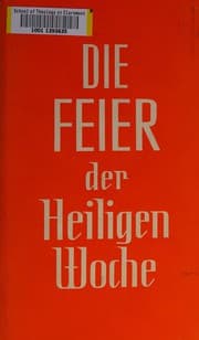 Tapa de Die feier der heiligen woche