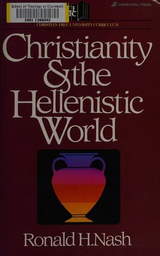 Tapa de Christianity and the Hellenistic world