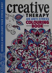 Tapa de Creative Therapy Colouring Book