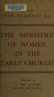 Tapa de The ministry of women in the early church