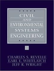 Tapa de Civil and environmental systems engineering