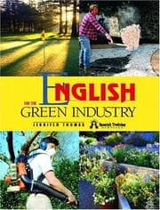 Tapa de English for the green industry