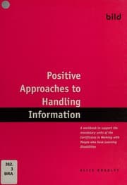 Tapa de Positive approaches to handling information