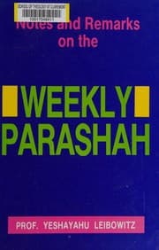 Tapa de Notes and remarks on the weekly parashah