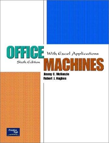 Tapa de Office Machines