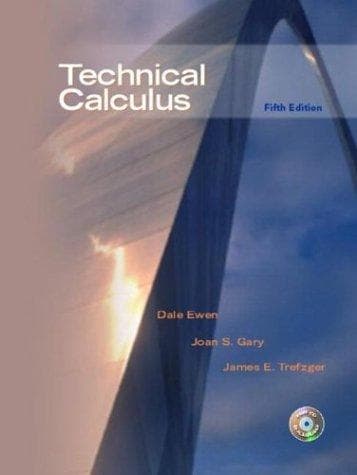 Tapa de Technical calculus