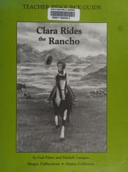 Tapa de Teacher resource guide for Clara rides the rancho