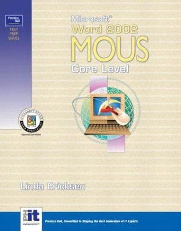 Tapa de Microsoft[rm] Word 2002
