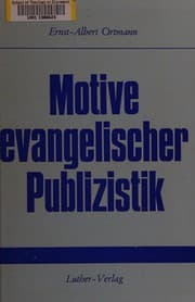 Tapa de Motive evangelischer Publizistik