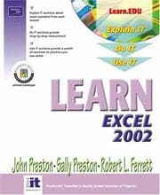 Tapa de Learn Excel 2002
