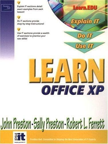 Tapa de Learn Office XP Brief