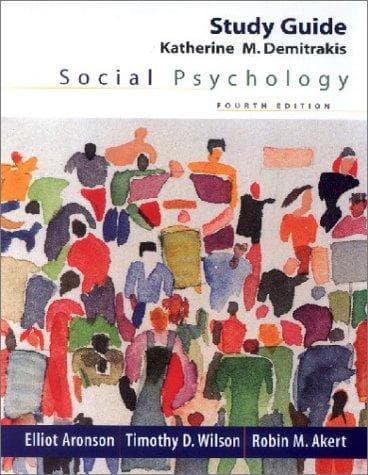 Tapa de Social Psychology