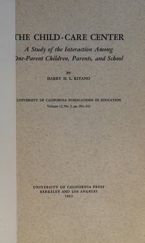 Tapa de The child-care center