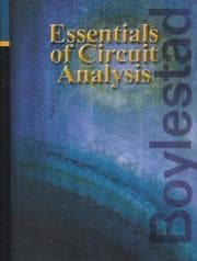 Tapa de Essentials of Circuit Analysis