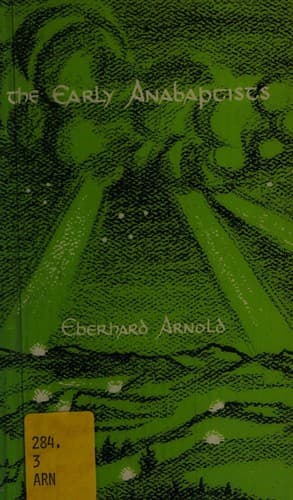 Tapa de The early Anabaptists