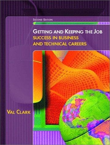 Tapa de Getting and keeping the job